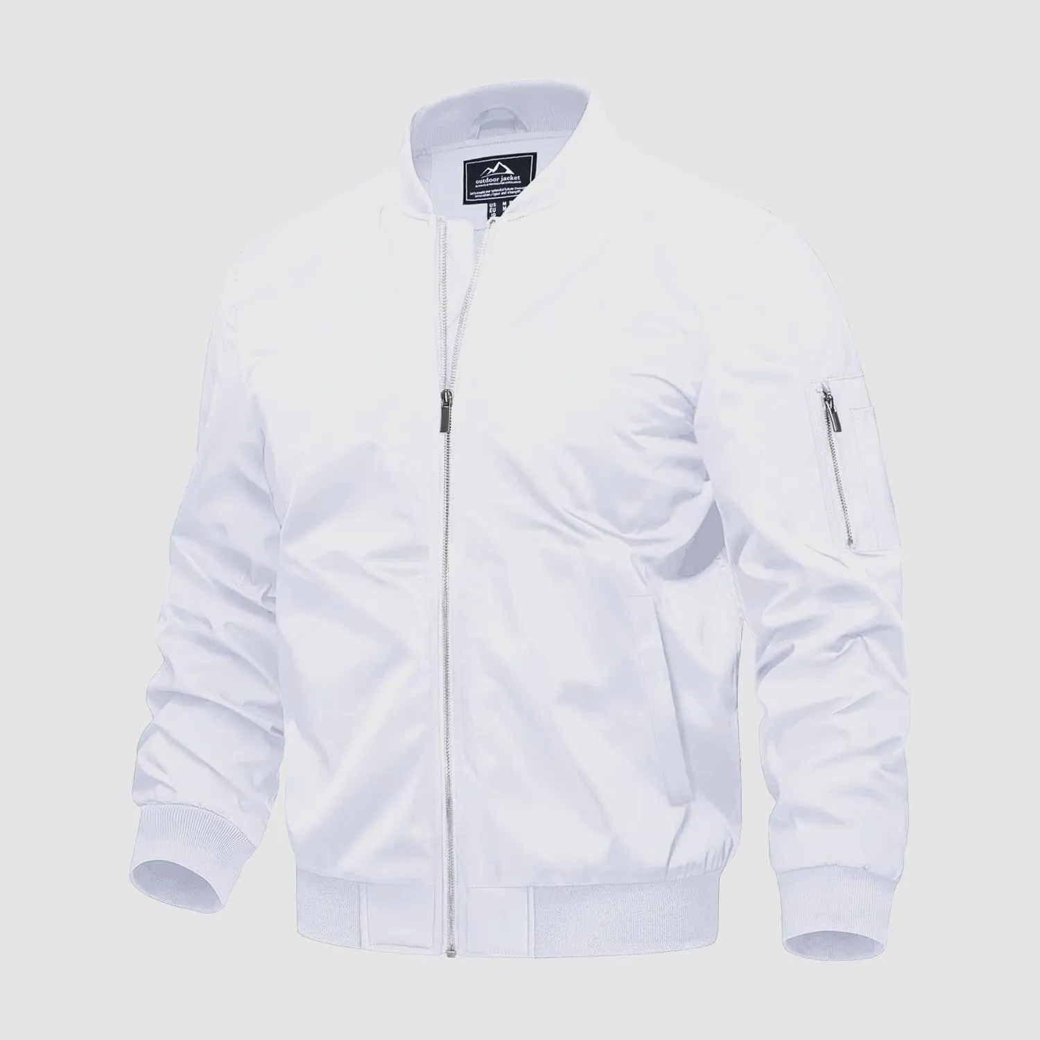 Bomberjacke mit Reißverschluss für Herren
