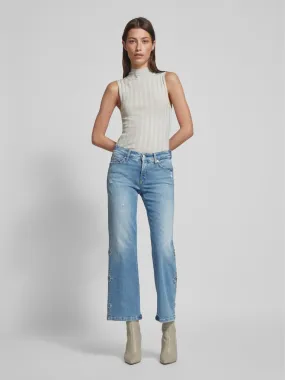 Cambio Regular Fit Jeans mit verkürztem Schnitt Modell 'FRANCESCA' (blau) online kaufen