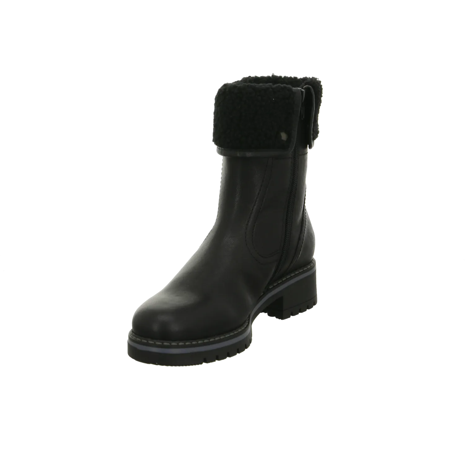 Gabor Comfort Stiefel bis 25mm, gefüttert schwarz (Webl.)
