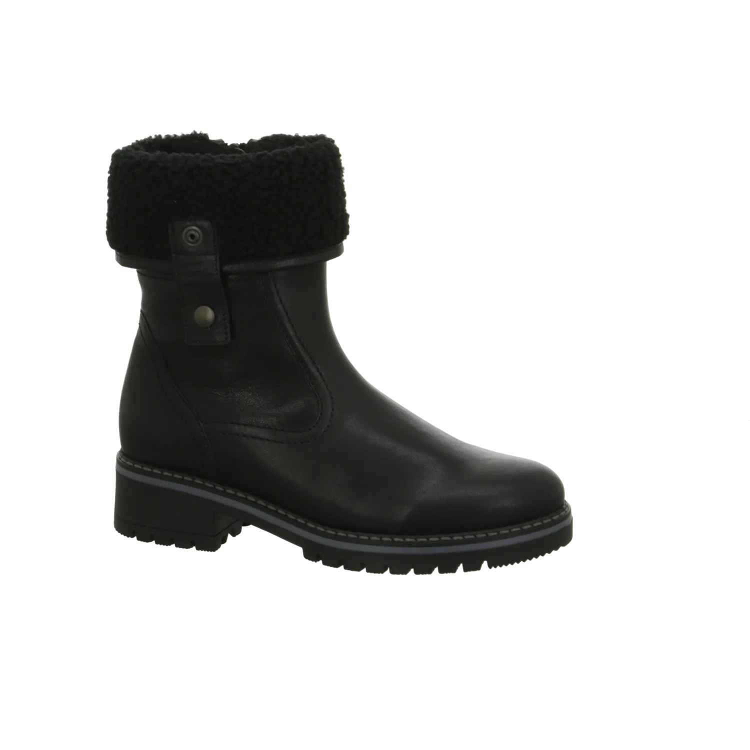 Gabor Comfort Stiefel bis 25mm, gefüttert schwarz (Webl.)