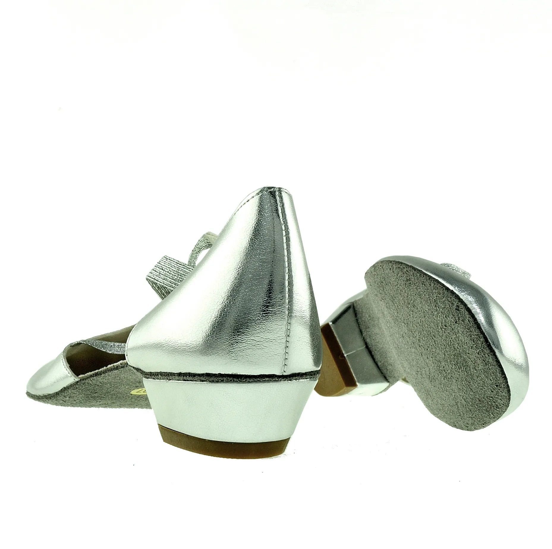 Greek Sandal X-STRAP Silber Vegan
