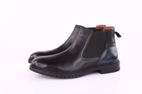 Marc Shoes RAYAN Herren Chelsea- Boots Leder schwarz S21 831841