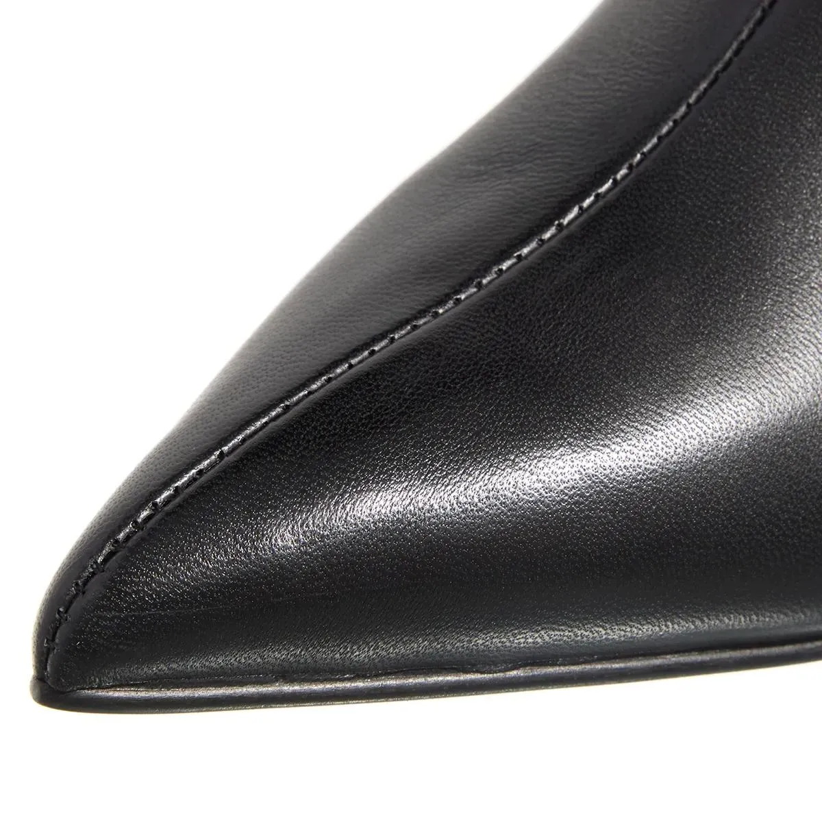   Steve Madden  Lavan Black Leather  Stiefel 