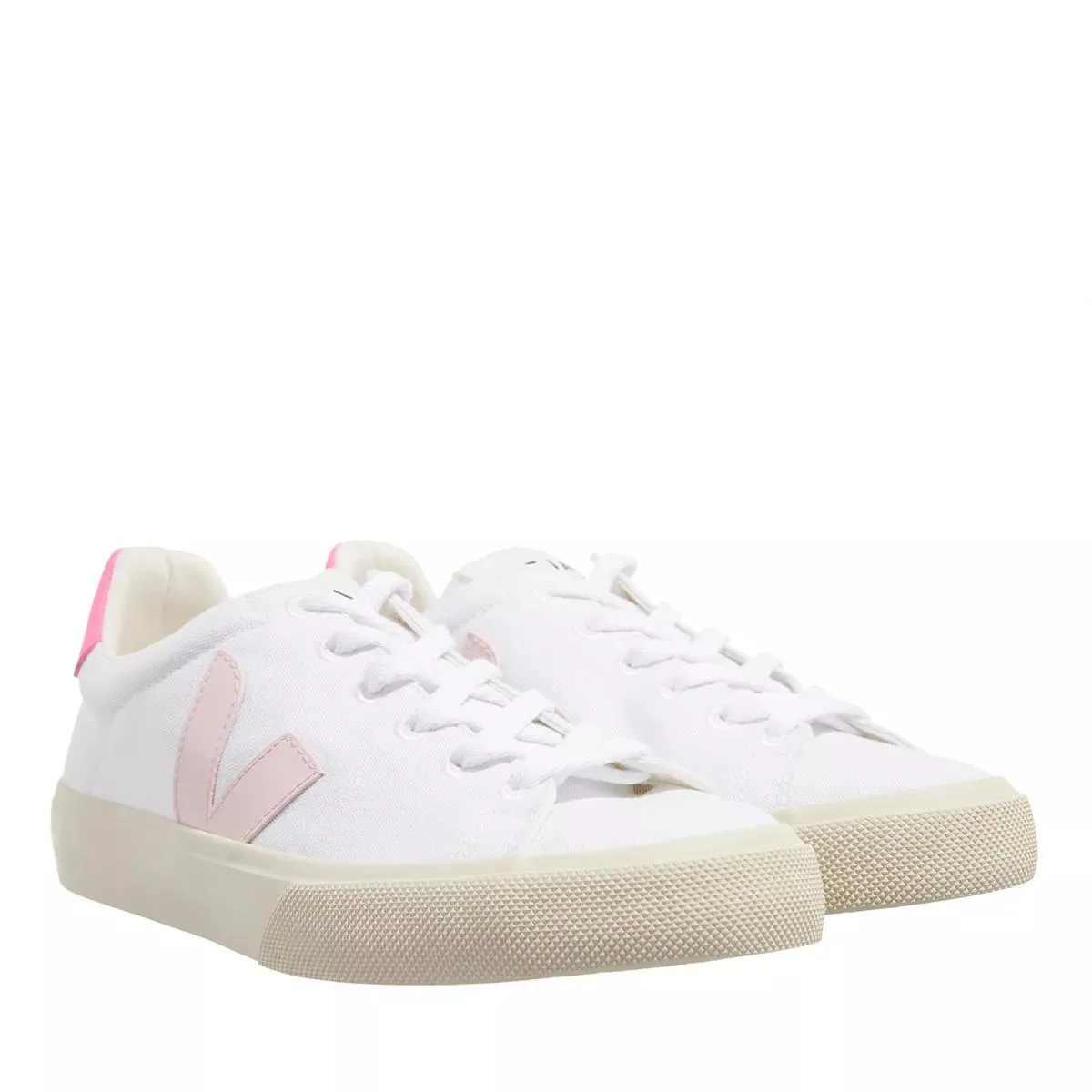   Veja  Campo Ca White Petale Sari  Low-Top Sneaker 