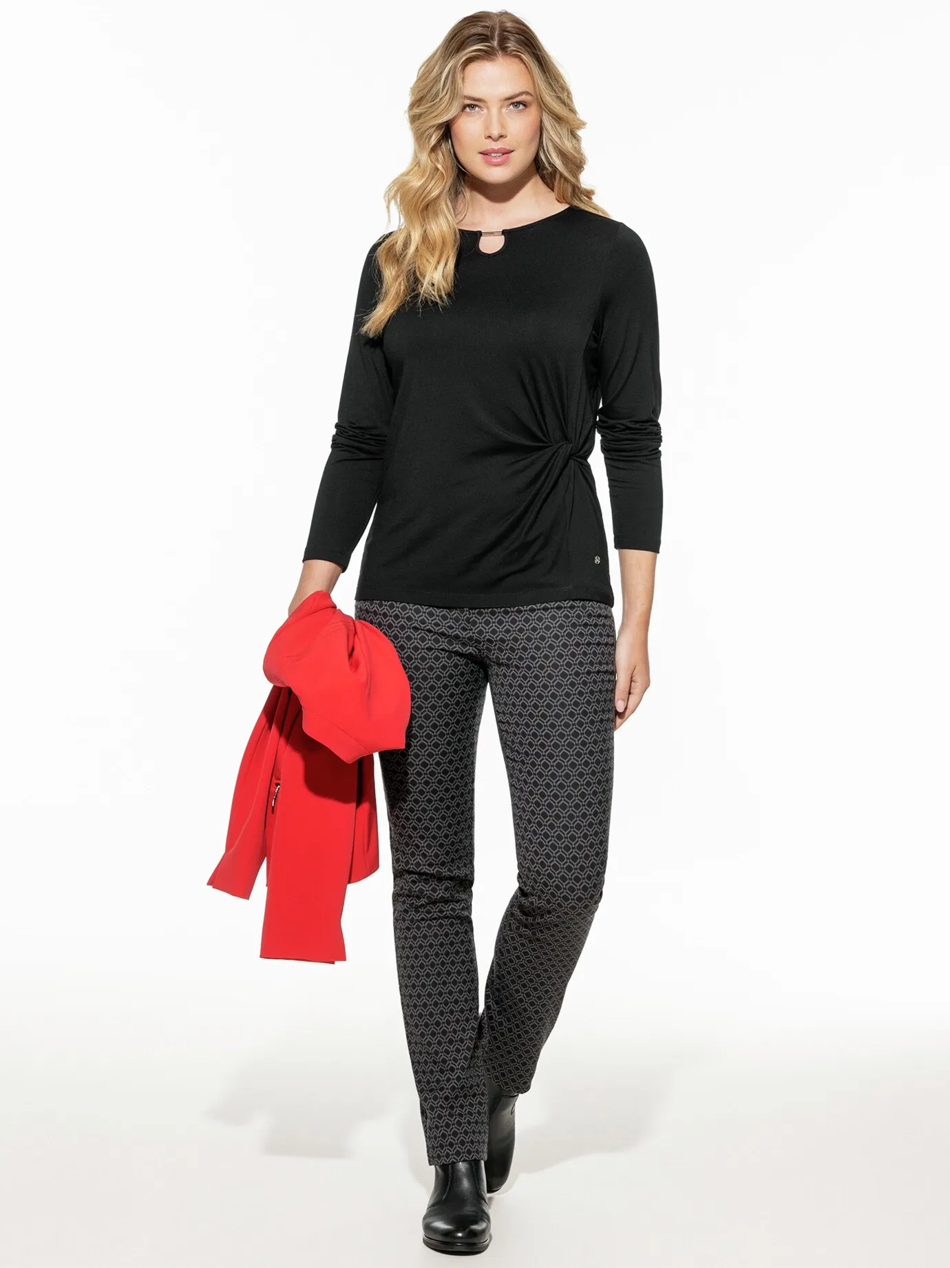 Viskoseshirt Figurschmeichler für Damen