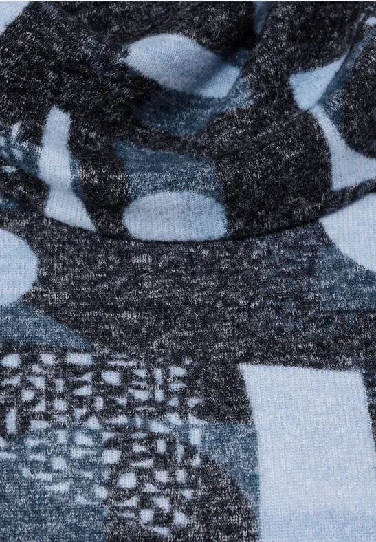 Volumenkragen Shirt